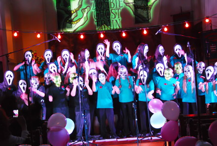 Dazzle concert held in 2012 to lanch the CD - The Ghost Train scene